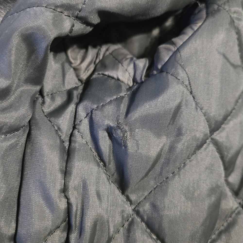 Kid's Harley Davidson Black Leather Thermal Lined Vintage Jacket Size 6 - Picture 8 of 14
